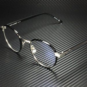 Saint Laurent Unisex Shiny Black Eyrglasses!